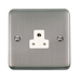 Scolmore DPSS039WH - 2A Round Pin Socket - White Deco Plus Scolmore - Sparks Warehouse