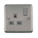 Scolmore Dpss30535gy Ingot 13a 1g Rf Smart Socket Deco+ Ss Gy Smart Socket Scolmore - Sparks Warehouse