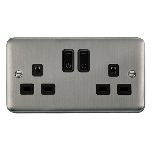 Scolmore Dpss30536bk Ingot 13a 2g Rf Smart Socket Deco+ Ss Bk Smart Socket Scolmore - Sparks Warehouse