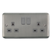 Scolmore Dpss30536gy Ingot 13a 2g Rf Smart Socket Deco+ Ss Gy Smart Socket Scolmore - Sparks Warehouse