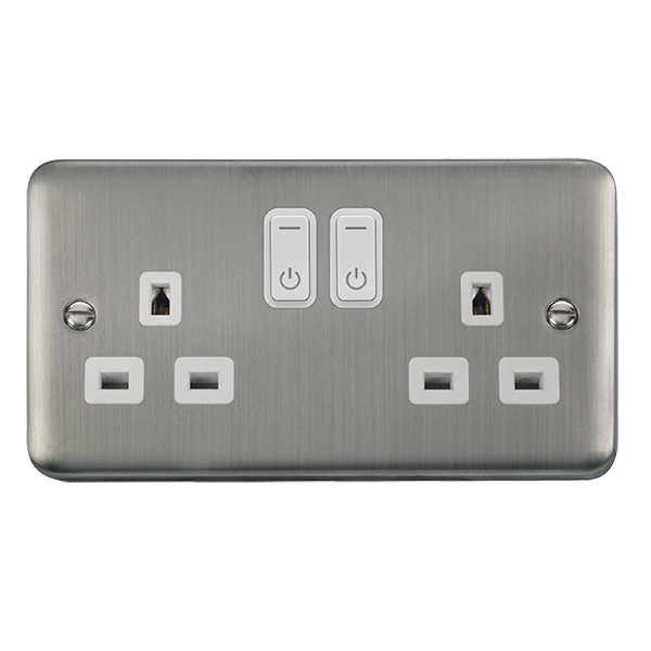 Scolmore Dpss30536wh Ingot 13a 2g Rf Smart Socket Deco+ Ss Wh Smart Socket Scolmore - Sparks Warehouse