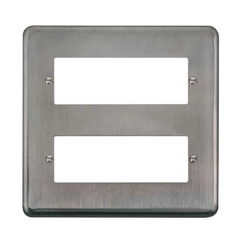 Scolmore DPSS512 - 2 Tier Minigrid Module Plate - 12 Apertures Deco Plus Scolmore - Sparks Warehouse