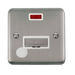 Scolmore DPSS553WH - 13A Ingot Fused Connection Unit With Flex Outlet + Neon - White Deco Plus Scolmore - Sparks Warehouse