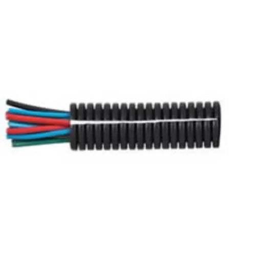 DURITE - Convoluted Split Black PolypropyleneTubing 13NW 50