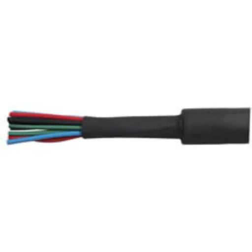 DURITE - Heatshrink Sleeving 25.4mm Black Polyolefin 1M