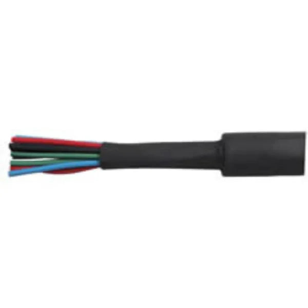 DURITE - Heatshrink Sleeving 25.4mm Black Polyolefin 1M