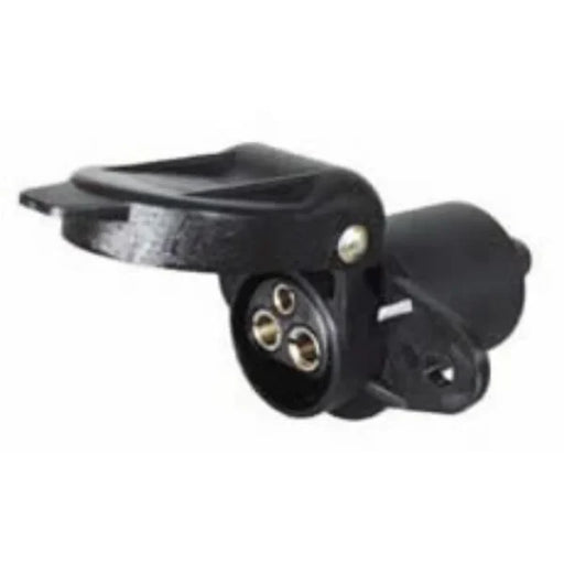 DURITE - Socket Non-Reversable 3 Pin Plastic Bg1