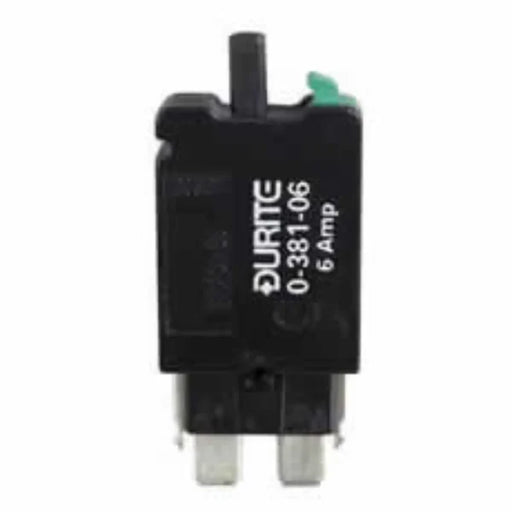 DURITE - Circuit breaker 12/24 volt 6 amp Bg1