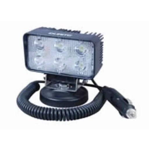 DURITE - Work Lamp 6 LED 12/24 volt Mag Base Bx1