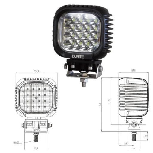 DURITE - Work Lamp 16 x LED 10-30V Bx1