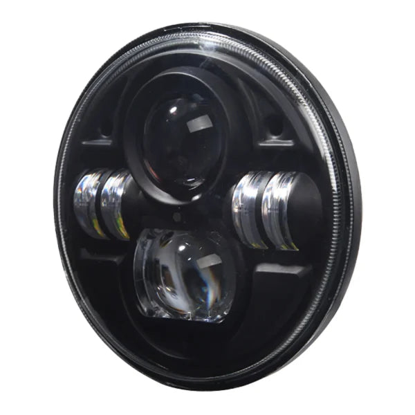 DURITE - LED Headlamp, 7 round, 12/24V, RHD Bx1