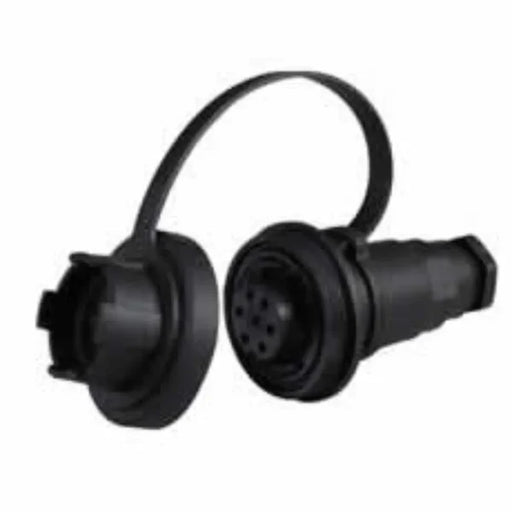 DURITE - Socket Waterproof 7 Pole In-Line Plastic 3 amp Bg1