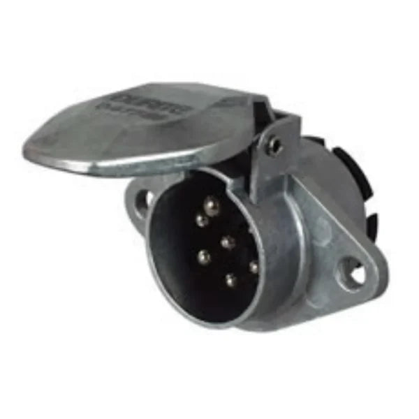 DURITE - Plug Trailer 7 Pin Aluminium 24N Bg1