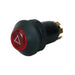 DURITE - Switch Hazard Push-Push Button 12 volt Cd1