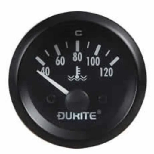 DURITE - Water Temperature Gauge with Sender 52mm 12 volt B