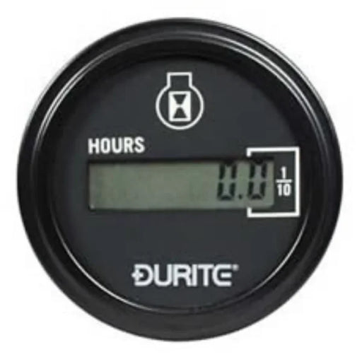 DURITE - Hour Meter Digital 52mm 10-36 volt Bx1