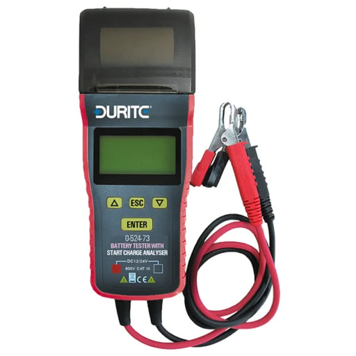 DURITE - Battery Tester 12volt with Start/Charge Analyzer 1