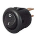 DURITE - Switch Rocker Mini Round On/Off Black bg1