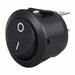 DURITE - Switch Rocker Round On/Off Black bg1