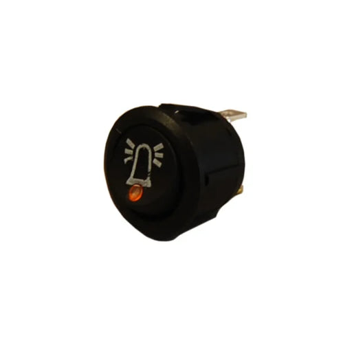 DURITE - Switch Beacon Rocker Round On/Off Amber LED 12/24