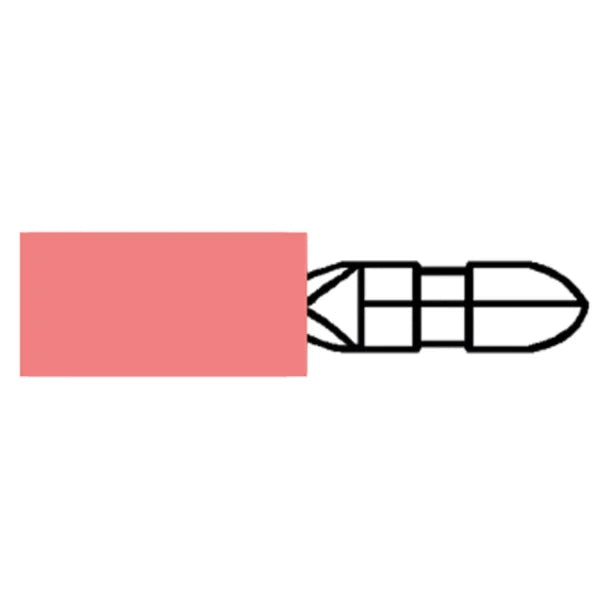 DURITE - Terminal Heatshrink Red 4.00mm Bullet Pk100