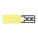 DURITE - Terminal Heatshrink Yellow 6.3mm Female Spade Pk10