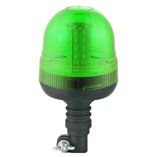 DURITE - Beacon LED R10 12/24 volt Green Flexi DIN Base Fix