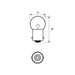 DURITE - Bulb 24V 5W BA15S Pk1