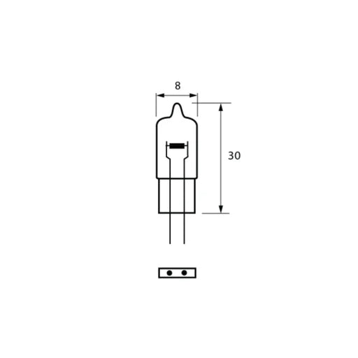 DURITE - Bulb 12V 10W G4 CAPSULE HALOGEN Pk1
