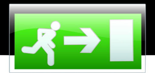 Knightsbridge EMSWINGLR LEGEND With LEFT/RIGHT FACING ARROW FOR PRODUCT EMSWING Emergency Lighting Knightsbridge - Sparks Warehouse