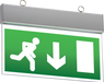 Knightsbridge EMSWING IP20 NON-MAINTAINED CEILING Mounted LED Emergency EXIT SIGN Emergency Lighting Knightsbridge - Sparks Warehouse