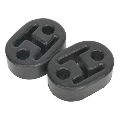 Sealey - EX02 Exhaust Mounting Rubbers L60 x D41 x H20 (Pack of 2) Consumables Sealey - Sparks Warehouse
