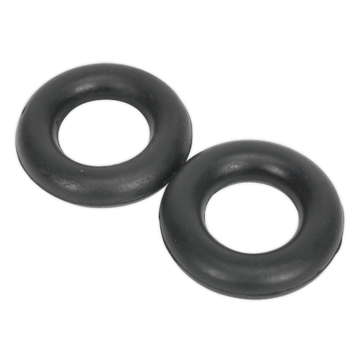 Sealey - EX04 Exhaust Mounting Rubbers - L59 x W59 x D13.5 (Pack of 2) Consumables Sealey - Sparks Warehouse