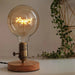 Large Globe Decorative LED Filament Bulb With Curved Letters Filament LED Light Bulbs Sparks Warehouse - Sparks Warehouse