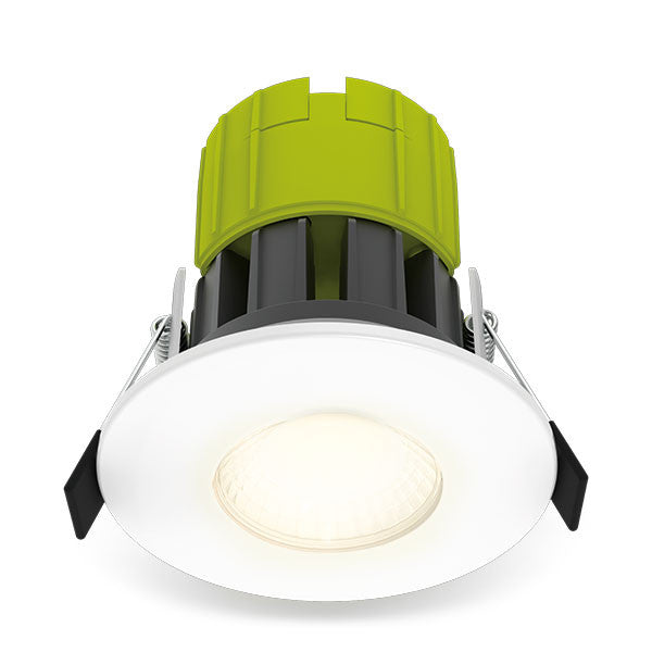 Luceco EFT60W30 F-Type 6W ECO Fire Rated IP65 Dimmable Downlight - 3000K Recessed Spot Lights Luceco - Sparks Warehouse