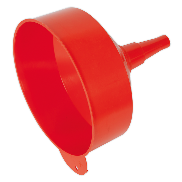 Sealey - F3 Funnel Large Ø250mm Fixed Spout with Filter Lubrication Sealey - Sparks Warehouse