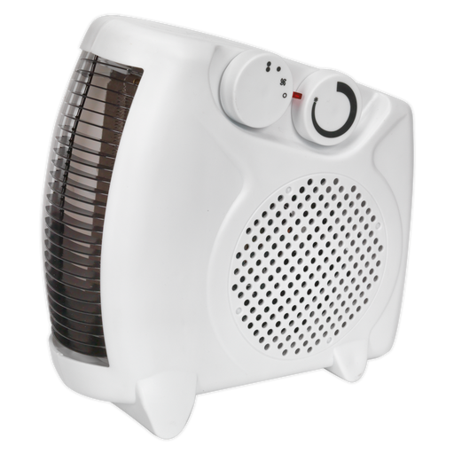 Sealey - FH2010 Fan Heater 2000W/230V 2 Heat Settings & Thermostat Heating & Cooling Sealey - Sparks Warehouse