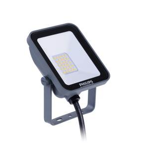 10w Mini LED IP65 Floodlight Wide Beam 830 with MW Sensor, Photocell & Remote Control LED Lighting Philips - Sparks Warehouse