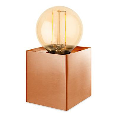 Firstlight 5926CP Richmond Table Lamp with LED Vintage Filament Lamp - Copper - Firstlight - Sparks Warehouse