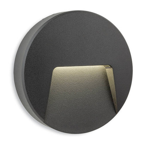 Firstlight 2809GP Golf LED Resin Wall & Step Light - Round Graphite Firstlight - Sparks Warehouse