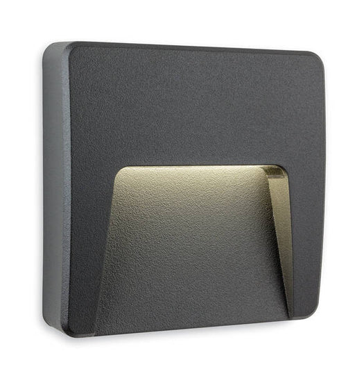Firstlight 2810GP Golf LED Resin Wall & Step Light - Square Graphite Firstlight - Sparks Warehouse