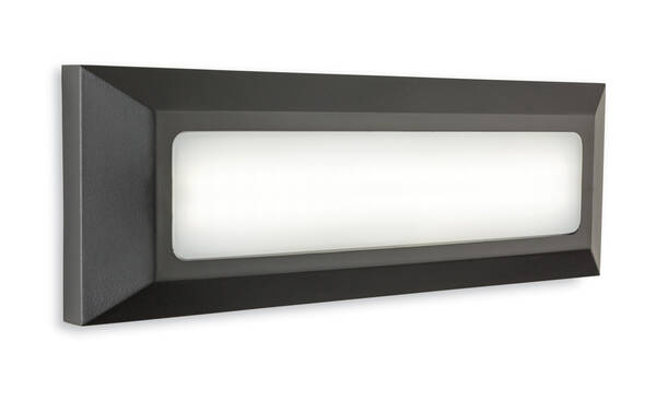 Firstlight 2811GP Shine LED Resin Wall & Step Light Graphite Firstlight - Sparks Warehouse