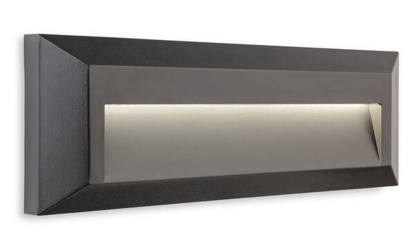 Firstlight 2812GP Shine LED Resin Wall & Step Light Graphite Firstlight - Sparks Warehouse