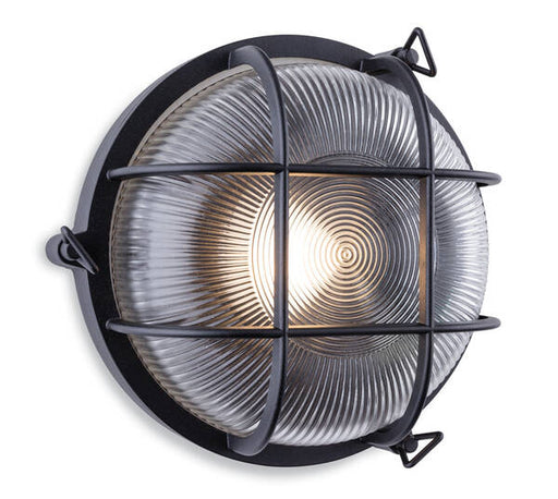 Firstlight 2825BK Turin Bulkhead - Round Black Firstlight - Sparks Warehouse