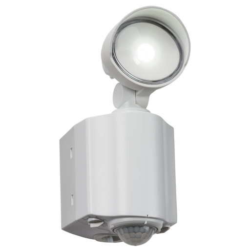 Knightsbridge FL8AW IP44 8W LED Spot White Security Light with PIR Floodlight Knightsbridge - Sparks Warehouse