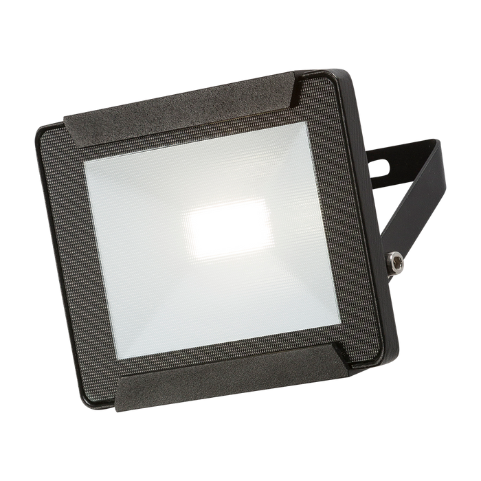 Knightsbridge FLR10 IP65 10W LED Black Die-Cast Aluminium FloodLight 4000K Flood Light Knightsbridge - Sparks Warehouse