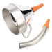 Sealey - FM20F Funnel Metal with Flexible Spout & Filter Ø200mm Lubrication Sealey - Sparks Warehouse