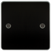 Knightsbridge FP8350GM Flat Plate 1G Blanking Plate - Gunmetal Blanking Plate Knightsbridge - Sparks Warehouse