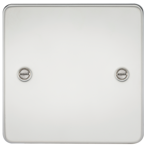 Knightsbridge FP8350PC Flat Plate 1G Blanking Plate - Polished Chrome Blanking Plate Knightsbridge - Sparks Warehouse