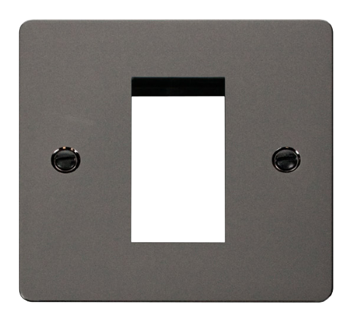 Scolmore FPBN310 - 1 Gang Plate - 1 Aperture Define Scolmore - Sparks Warehouse